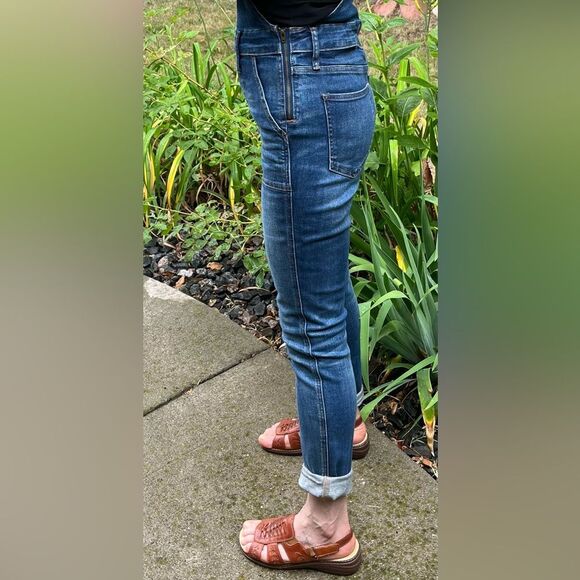 Madewell Blue Denim Overalls, Chic and comfortable, size Small - Picture 12 of 14